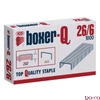 Tűzőkapocs BOXER Q 26/6 1000 darabos