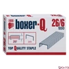 Tűzőkapocs BOXER Q 26/6 1000 darabos