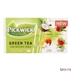 Zöld tea PICKWICK variációk kókusz-áfonya-mangó-eper 20 filter/doboz