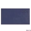 Zsebnaptár TOPTIMER Traditional T030 fekvő fehér lapos kék 2026.