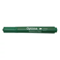 Alkoholos marker OPTIMA kerek zöld