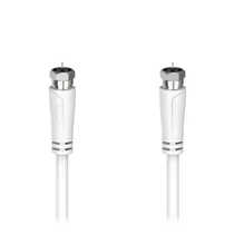 Antenna kábel HAMA F-F 90 dB 1,5m fehér Antenna kábel HAMA F-F 90 dB 1,5m fehér