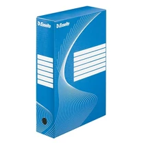 Archiváló doboz ESSELTE Boxycolor A/4 80 mm karton kék Archiváló doboz ESSELTE Boxycolor A/4 80 mm karton kék