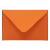 Boríték színes KASKAD LC/5 enyvezett 162x229mm 48 narancs 25 darabos