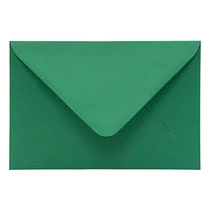 Boríték színes KASKAD LC/5 enyvezett 162x229mm 63 sötétzöld 25 darabos