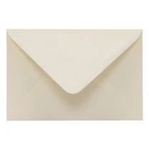 Boríték színes KASKAD LC/6 enyvezett 114x162mm 53 világos sárga 50 darabos