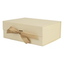 Díszdoboz PROMO összehajtható 29x22x10,5 cm bész