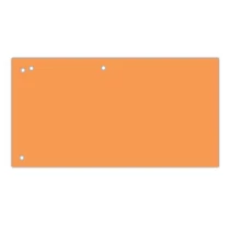 Elválasztócsík DONAU 105x235 mm karton narancssárga 100 darabos