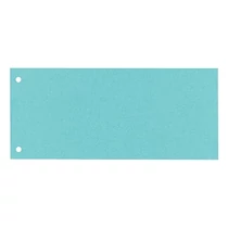 Elválasztócsík ESSELTE 105X240 mm karton kék 100 darabos