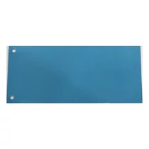 Elválasztócsík FORTUNA 105x235mm karton kék 100 darabos