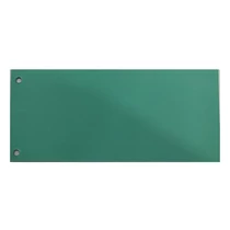 Elválasztócsík FORTUNA 105x235mm karton zöld 100 darabos