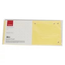 Elválasztócsík OPTIMA 105x240mm sárga 10 darabos