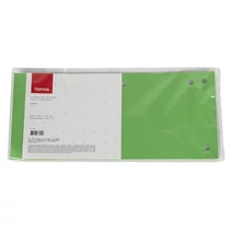 Elválasztócsík OPTIMA 105x240mm zöld 10 darabos