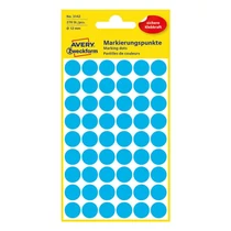 Etikett AVERY 3142 jelölőpont 12mm kék 270 darabos Etikett AVERY 3142 jelölőpont 12mm kék 270 darabos