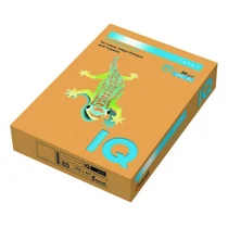 Fénymásolópapír színes IQ Color A/4 80 g intenzív narancs OR43 500 ív/csomag Fénymásolópapír színes IQ Color A/4 80 g intenzív narancs OR43 500 ív/csomag