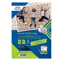 Fotópapír AVERY E2496-10 Economy 180 g fényes A/4 inkjet nyomtatóhoz 10 ív/doboz