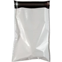 Futártasak biztonsági ragasztócsíkkal 45x60cm 50 mikron 100 darabos