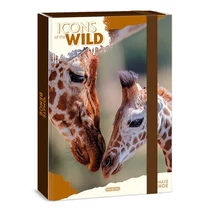 Füzetbox ARS UNA A/4 Icons of the Wild-Giraffes