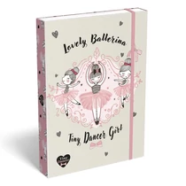 Füzetbox LIZZYSULI A/4 Tiny dancer lovelly ballerina