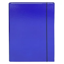 Füzetbox OPTIMA A/4 3 cm-es gerinccel sötétkék