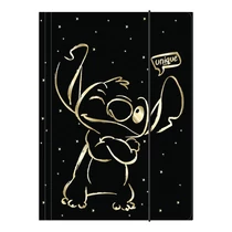 Gumis mappa COOLPACK Stitch Gold 1. A/4