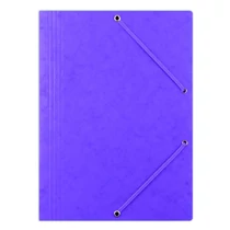 Gumis mappa DONAU A/4 prespán lila