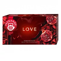 Gyümölcstea TEEKANNE World of Fruits LOVE gránátalma és őszibarack 20 filter/doboz Gyümölcstea TEEKANNE World of Fruits LOVE gránátalma és őszibarack 20 filter/doboz