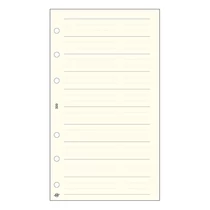 Gyűrűs kalendárium betét SATURNUS L320 telefon bianco sárga lapos