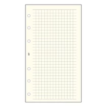 Gyűrűs kalendárium betét SATURNUS L327 négyzethálós jegyzetlap sárga lapos