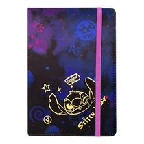 Jegyzetfüzet vonalas COOLPACK Stitch Gold 1. A/5 80 lapos gumis