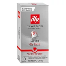Kávékapszula ILLY Nespresso Lungo Classic 10 kapszula/doboz Kávékapszula ILLY Nespresso Lungo Classic 10 kapszula/doboz