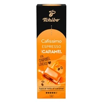 Kávékapszula TCHIBO Cafissimo Espresso Caramel 10 kapszula/doboz