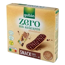 Keksz GULLON Snack Zero étcsokoládés 150 g