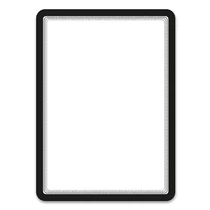 Mágneses tasak DJOIS Magneto A/4 fekete 2 darabos