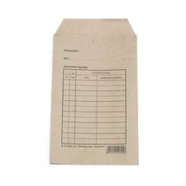 Nyomtatvány bérfizetési tasak barna