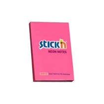 Öntapadós jegyzettömb STICK`N 76x51mm neon pink 100 lap Öntapadós jegyzettömb STICK`N 76x51mm neon pink 100 lap