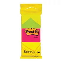 Öntapadós jegyzettömb 3M Post-it LP6812 38x51mm neon  3x100 lap Öntapadós jegyzettömb 3M Post-it LP6812 38x51mm neon  3x100 lap