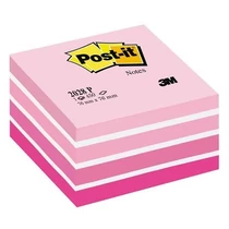 Öntapadós jegyzettömb 3M Post-it LP 2028P 76x76mm aquarell pink 450 lap Öntapadós jegyzettömb 3M Post-it LP 2028P 76x76mm aquarell pink 450 lap