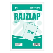 Rajzlap famentes FORTUNA A/3 120 g 10 lapos