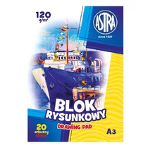 Rajztömb ASTRA PAP A/3 120 g 20 lapos
