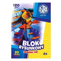 Rajztömb ASTRA PAP A/4 120 g 20 lapos