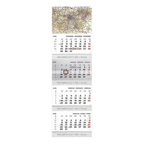 Speditőr naptár TOPTIMER T073 4 tömbös 4 havi Magyarország 2026.