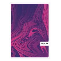 Spirálfüzet sima NEBULO L-Design A/4 70 lapos