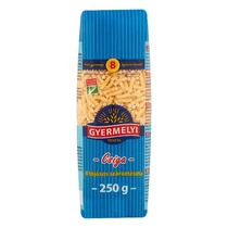 Száraztészta csiga GYERMELYI 8 tojásos 250 g