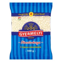 Száraztészta dörzstarhonya GYERMELYI 4 tojásos 500 g