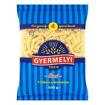 Száraztészta orsó GYERMELYI 4 tojásos 500 g