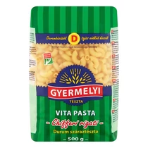 Száraztészta szarvacska GYERMELYI Vita Pasta durum 500 g