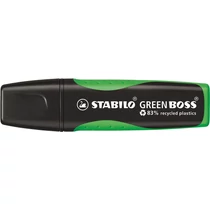 Szövegkiemelő STABILO Green Boss neon zöld környezetbarát Szövegkiemelő STABILO Green Boss neon zöld környezetbarát