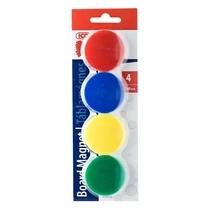 Táblamágnes ICO színes 40mm 4 darabos