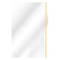 Tankönyvborító A/5 öntapadós csíkkal víztiszta 60mic 45x26 cm 10 darabos